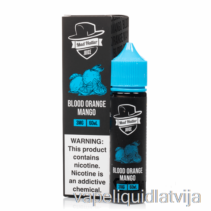 Asinsapelsīns Mango - Mad Hatter - 60ml 0mg Vape šķidrums